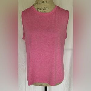 Avia Women’s Moisture Wicking Athletic Tank in Bubblegum Pink Sz L